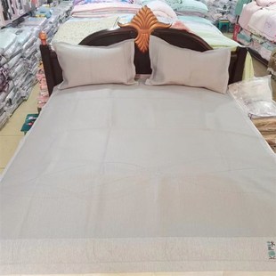 百丽丝类冰小豆三件冰丝机洗凉感按摩席凉豆豆乳胶空调软席