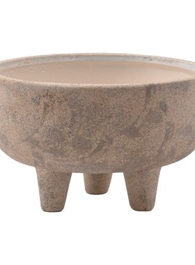 【复古质感爆棚】粗陶花盆家居摆件多肉花盆客厅餐桌水果零食盆