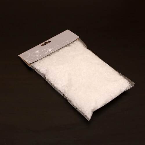 Artificial Snow Decor - Sparkling Flakes for Winter Scenes