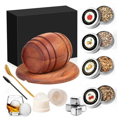 Cocktail+Smoker+Kit+with++Cherry+Oak+Pecan+Wood+Chips+Whiske