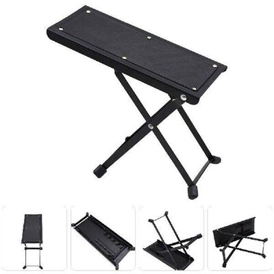 Guitar Step Stool Foot Rest under Desk Stools Ottoman