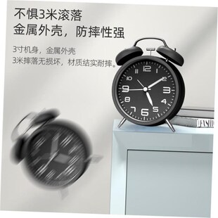 rectangular rising time small alarm clock desk timer student