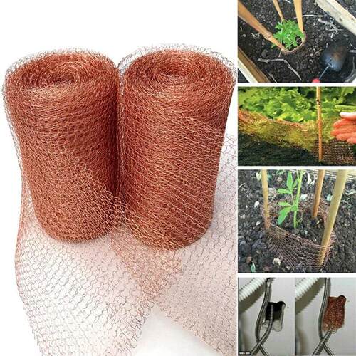 Copper Anti-Snail Wire Mesh Net Signal Shielding Net Wire Pe