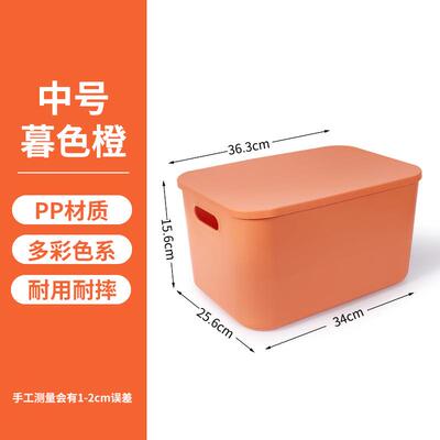 Plastic box storage box miscellaneous desktop塑料箱子收纳箱
