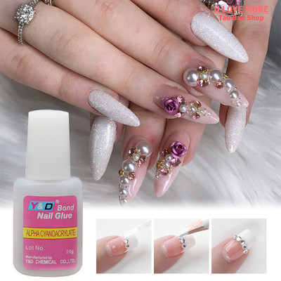 10g Fast Drying Nail Glue for False Nails Glitter Acrylic Na