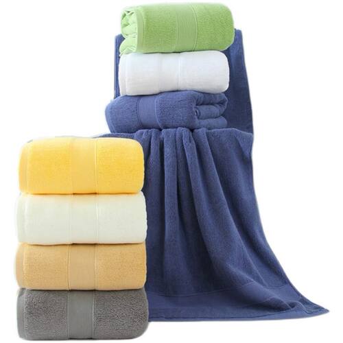 towels Soft Absorbent big Bath towel cotton 柔软浴巾毛巾方巾