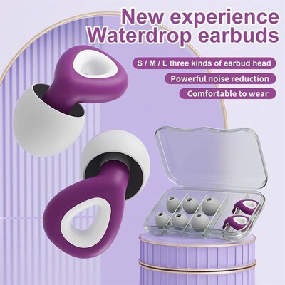 1 Set Ear Plugs For Sleeping Tapones Para Dormir Noise Reduc