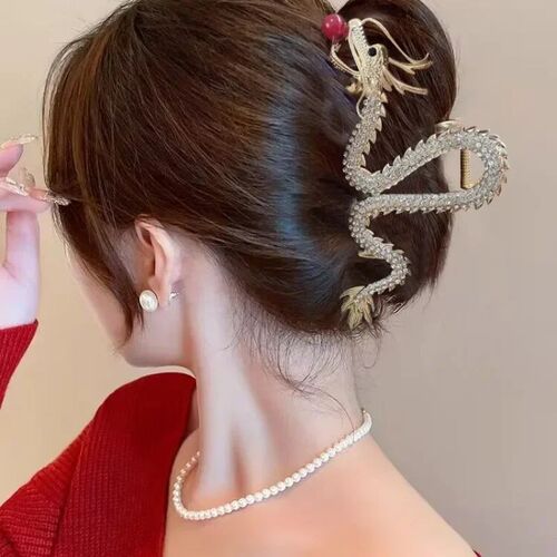 2024 New Chinese Dragon Year Hair Clips Hair Accessories for