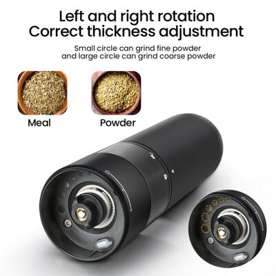 Electric Automatic Mill Pepper And Salt Grinder USB Charging