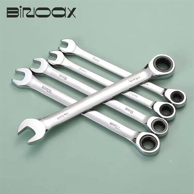 8-24mm Fix Head Ratcheting Wrench 72-Tooth Ratchet Spanner