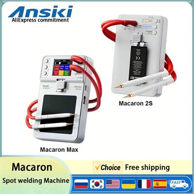 Macaron Spot Welding Machine Portable Double pulse spot weld