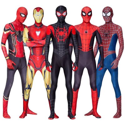 Spiderman Costume Spider Man Black Panther Iron Man Spider G