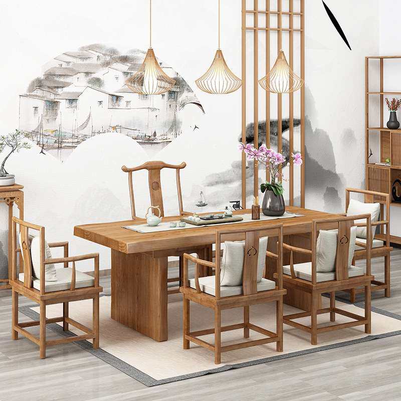 新中式简约实木茶桌家用原木泡茶桌酒店接待会客茶桌办公室茶台,3C数码配件,其它配件,淘宝优惠券,粉丝福利购,淘宝优惠卷