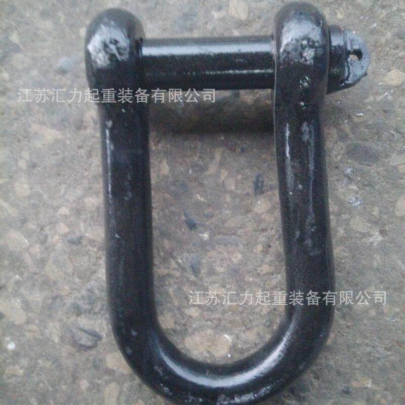 直供非标起重u型环U型卸扣5t 锻打高强卸扣国标重型镀锌渡黑卸扣