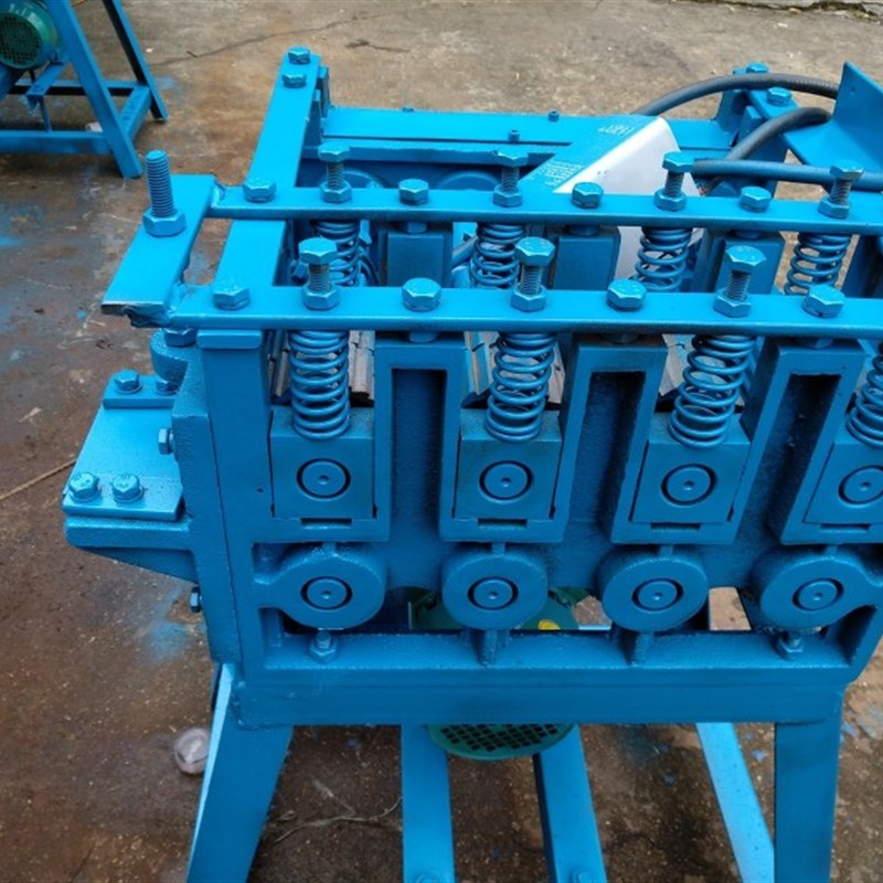 竹片铲节机竹条去节机破篾机竹跳板打节机6通道三相电机1.5KW-4