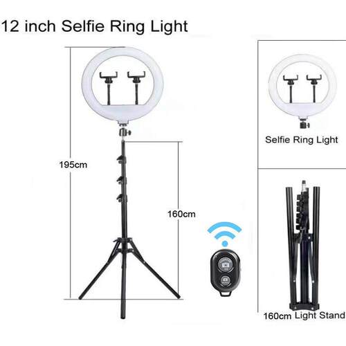 10 Inch 12 Inch Ring Fill Light Photography Live Floor Flash