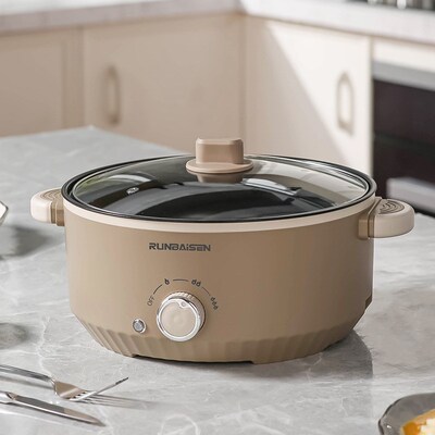 Large capacity household electric cooking pot, electric hot