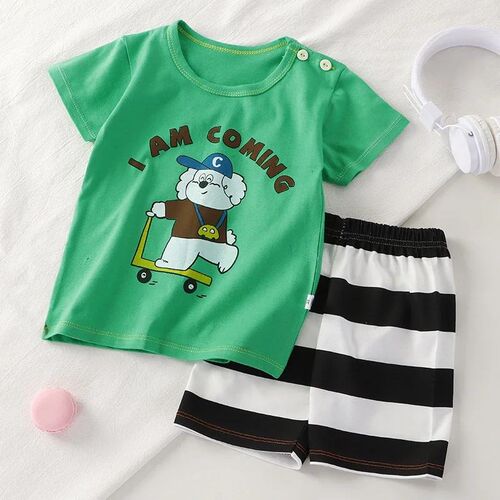 Mickey Donald Duck Baby Clothing Girls Boys Cotton Suit for