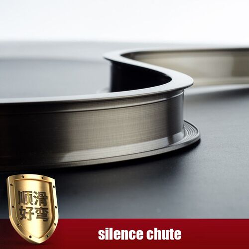 Heavy-Duty Flexible Track for Bay Window Aluminum Alloy Sile