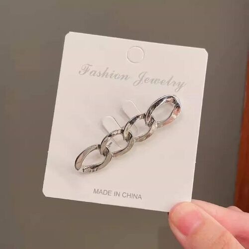 Simple Fashion Chain Pin Brooch for Women Waist Tighting Cli
