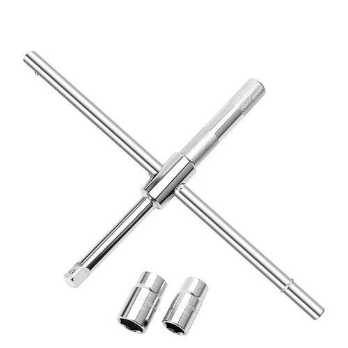 伸缩换轮胎扳手汽车轮胎扳手省力伸缩十字筒扳手拆卸换胎工具