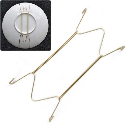 5 Sizes Wall Display Plate Dish Hangers Holder & Racks W Typ