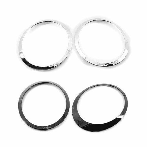 2 PCS Car Headlight Frame For BMW MINI Cooper R55 R56 R57