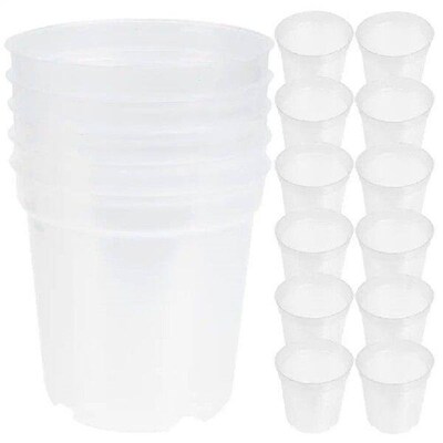 30 Pcs Nursery Pots for Plants Drainage Holes Plastic