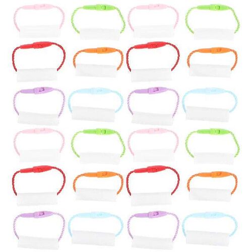 30 Pcs School Kindergarten Name Pendant Stickers Shoes Bag