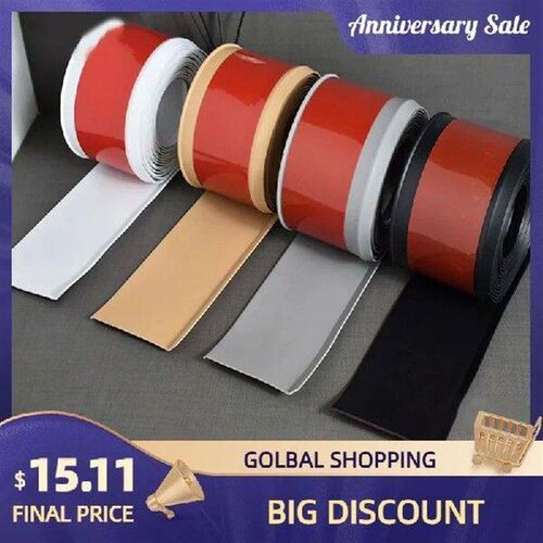 PVC Skirting Line Border Adhesive Waterproof Edge Closing