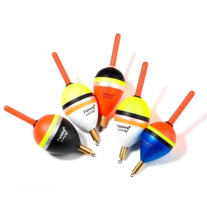5pcs Mix Fishing Float Bobbers 2g/3g/4g/ Slip Fir Buoy Float - 实物图