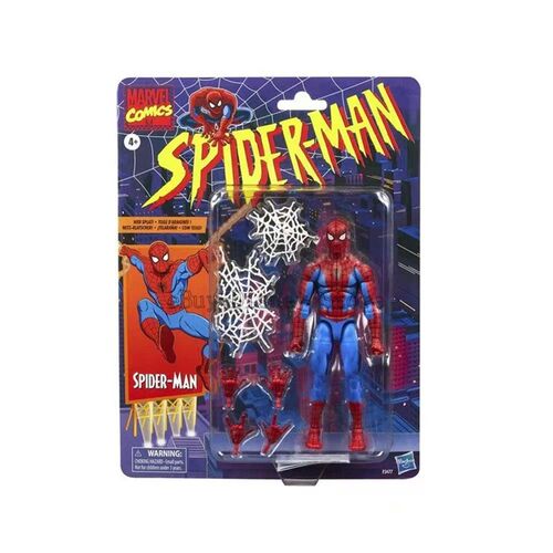 KO ML Legends Spiderman Action figures Toy KO 6 inch With Sp