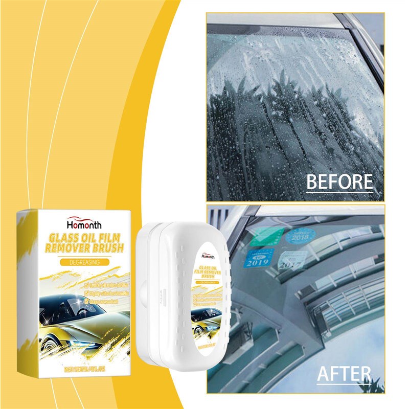 Homonth Car Glass Degreaser - Removes dirt, repels water, an - 实物图