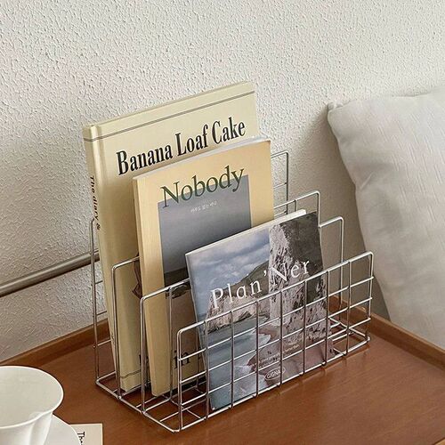 Ins Minimalist Iron Desktop Storage Rack Organizer Table Org