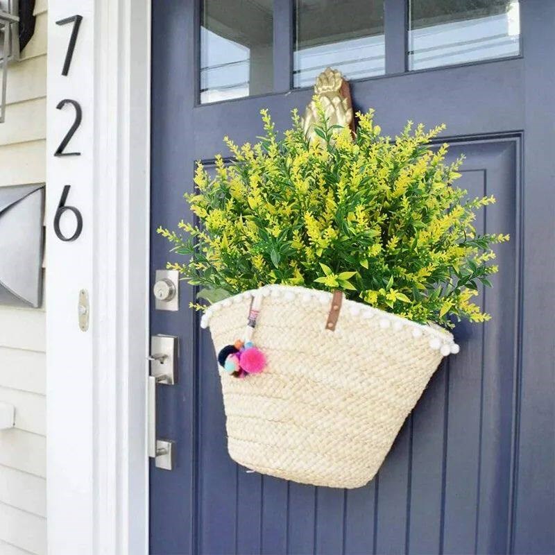 1/3Pcs Artificial Flowers Plastic Lavender Fake Plant Home D图片
