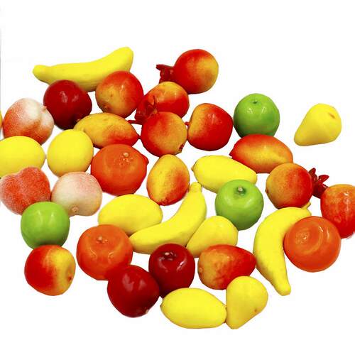 Pretend Play Set Plastic Fruit Vegetable Toys DIY Cutting Ga