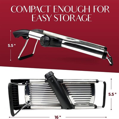 Adjustable Mandoline Food Slicer Kitchen Vegetable Cutter