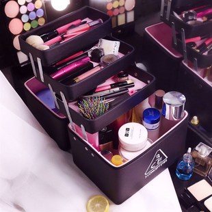 multi layer lo make-up box hand-held household large alu