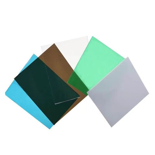 耐力板雨棚塑料板pc温室遮阳板硬片垫板屋顶遮雨板PC用