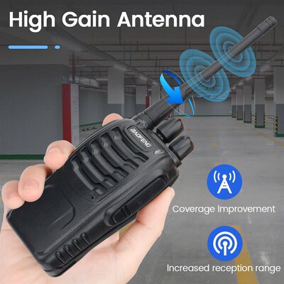2PCS New Baofeng BF-888S Pro Upgrade Walkie Talkie Wireless