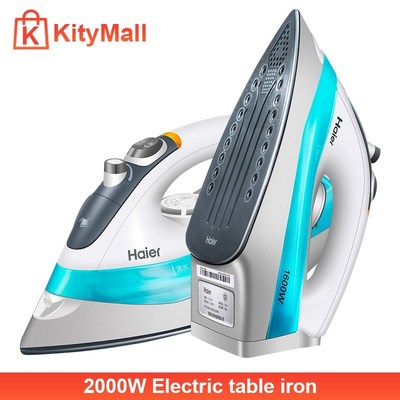 2000w electric compact iron steam soleplate clothes steamer
