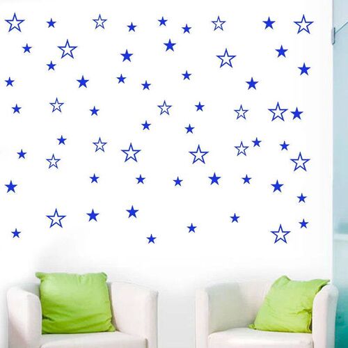 Mixed Size Hollow Solid Stars Wall er For Kids Rooms Nursery
