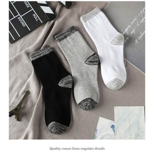 5 Pairs/Lot Men Socks Autumn Winter High Quality Casual Runn