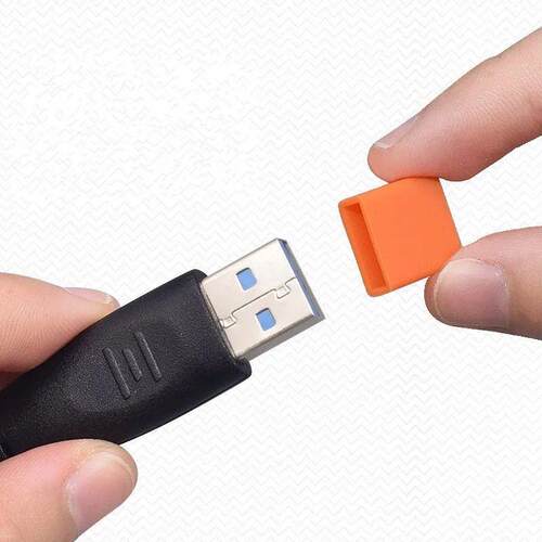 20/10/5/1PCS USB Male Silicone Protector Cap Dust Plug Charg