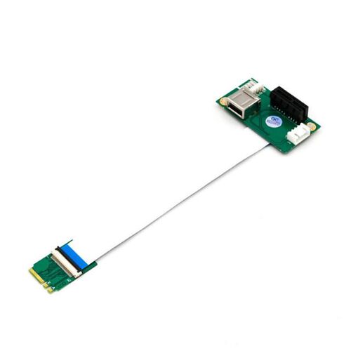 M.2 NGFF Key A/E to PCIE Riser Adapter PCI-E X1 PCI Express