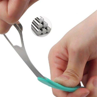 1Pcs Portable Single/Double Layer Tongue Scraper Reusable
