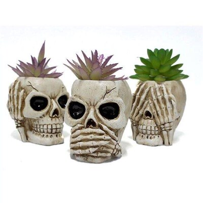 Design Flower Pot Human Planter Container for Party