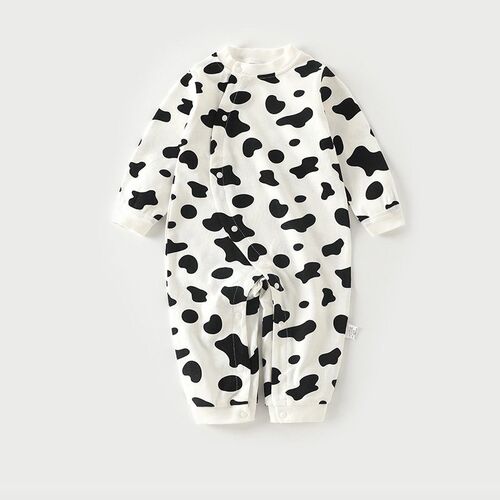 Baby Jumpsuit Cotton Newborn Long-sleeved Climbing Clothes 0