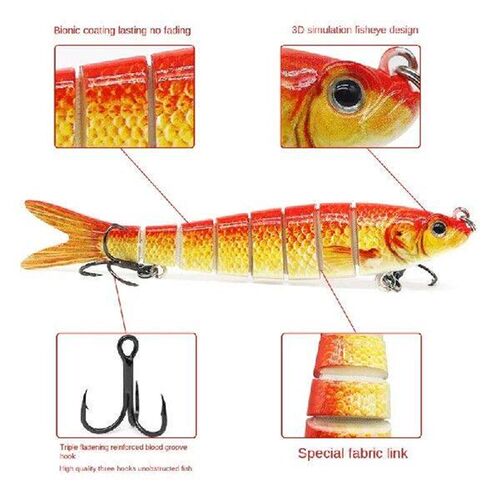 Proaovao 7-19g Swimbait Pike Wobblers Crankbait Fishing