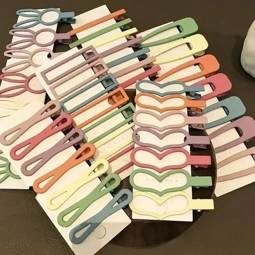 Cute Barrettes Girl Korean Version Hairpins New Candy Color